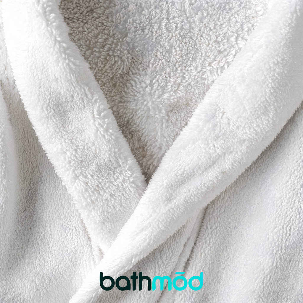 Luxury Organic Bathrobe & Slipper Set
