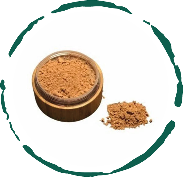 All-Natural Bronzer Loose Powder. Eco-Friendly.