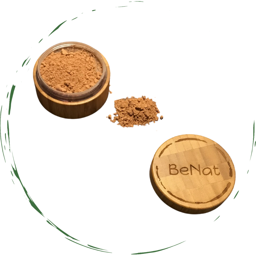 All-Natural Bronzer Loose Powder. Eco-Friendly.